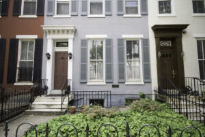 Capitol Hill Row Home and Painted Wine Door
