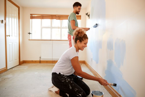 painting DC home